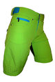 HAVEN Kolesarske kratke hlače brez naramnic - AMAZON LADY - zelena