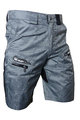 HAVEN Kolesarske kratke hlače brez naramnic - WANDERER II - siva/črna