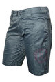 HAVEN Kolesarske kratke hlače brez naramnic - ICE LOLLY II LADY - rožnata/siva