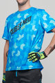 HAVEN Kolesarski dres s kratkimi rokavi - CUBES NEO MTB - modra