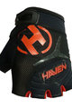 HAVEN Kolesarske rokavice s kratkimi prsti - DEMO  - črna/rdeča