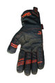 HAVEN Kolesarske  rokavice z dolgimi prsti - KINGSIZE WINTER - črna/rdeča