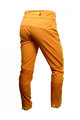 HAVEN Kolesarske dolge hlače brez naramnic - SINGLETRAIL LONG - oranžna