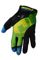 HAVEN Kolesarske  rokavice z dolgimi prsti - SINGLETRAIL LONG - črna/zelena