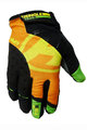 HAVEN Kolesarske  rokavice z dolgimi prsti - SINGLETRAIL LONG - črna/oranžna
