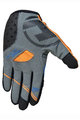 HAVEN Kolesarske  rokavice z dolgimi prsti - SINGLETRAIL LONG - črna/oranžna