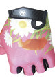 HAVEN Kolesarske rokavice s kratkimi prsti - DREAM KIDS - oranžna/bela/črna/rožnata/zelena