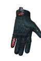 HAVEN Kolesarske  rokavice z dolgimi prsti - SEVERIDE - črna/rdeča