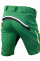 HAVEN Kolesarske kratke hlače brez naramnic - NAVAHO SLIMFIT - zelena