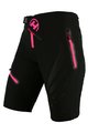 HAVEN Kolesarske kratke hlače brez naramnic - ENERGY LADY - rožnata/črna