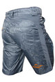 HAVEN Kolesarske kratke hlače brez naramnic - WANDERER II - oranžna/siva