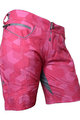 HAVEN Kolesarske kratke hlače brez naramnic - PEARL NEO LADY - rožnata