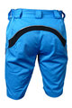 HAVEN Kolesarske kratke hlače brez naramnic - NAVAHO SLIMFIT - oranžna/modra