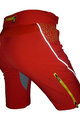 HAVEN Kolesarske kratke hlače brez naramnic - SINGLETRAIL LADY - rdeča
