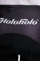 HOLOKOLO Kolesarske dolge hlače brez naramnic - WINTER  - črna