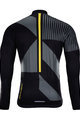 HOLOKOLO Kolesarski dres z dolgimi rokavi zimski - TRACE WINTER  - rumena/črna
