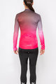 HOLOKOLO Kolesarski dres z dolgimi rokavi zimski - DAZZLE LADY WINTER - rožnata/črna
