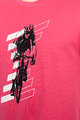 NU. BY HOLOKOLO Kolesarska  majica s kratkimi rokavi - GIRO II - rožnata