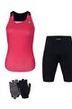 HOLOKOLO Kolesarski mega set - ENERGY LADY - črna/rožnata