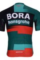 BONAVELO Kolesarski dres s kratkimi rokavi - BORA 2023 - črna/zelena/rdeča