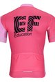 BONAVELO Kolesarski dres kratek rokav in kratke hlače - EDUCATION-EASYPOST24 - črna/rožnata