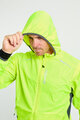 HOLOKOLO Kolesarska  vetru odporna jakna - NEON - rumena