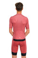 HOLOKOLO Kolesarske kratke hlače z naramnicami - ELITE - rdeča/črna