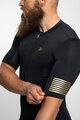 HOLOKOLO Kolesarski dres s kratkimi rokavi - VICTORIOUS GOLD - črna
