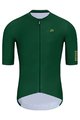 HOLOKOLO Kolesarski dres kratek rokav in kratke hlače - VICTORIOUS GOLD - zelena/črna