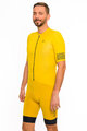 HOLOKOLO Kolesarski dres kratek rokav in kratke hlače - VICTORIOUS - rumena