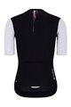 HOLOKOLO Kolesarski dres kratek rokav in kratke hlače - VIBES LADY - bela/črna