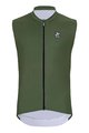 HOLOKOLO Kolesarski dres brez rokavov - AIRFLOW - zelena