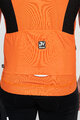HOLOKOLO Kolesarski dres brez rokavov - AIRFLOW - oranžna