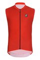HOLOKOLO Kolesarski dres brez rokavov - AIRFLOW - rdeča