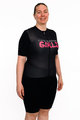 HOLOKOLO Kolesarski dres kratek rokav in kratke hlače - SUPPORT ELITE LADY - črna