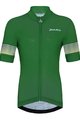 HOLOKOLO Kolesarski dres s kratkimi rokavi - FLOW JUNIOR - zelena/večbarvno
