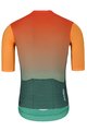 HOLOKOLO Kolesarski dres kratek rokav in kratke hlače - INFINITY - oranžna/rdeča/zelena/črna