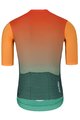 HOLOKOLO Kolesarski dres kratek rokav in kratke hlače - INFINITY - oranžna/rdeča/zelena/črna