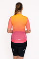 HOLOKOLO Kolesarski dres s kratkimi rokavi - INFINITY LADY - rožnata/oranžna