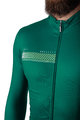 HOLOKOLO Kolesarski dres z dolgimi rokavi zimski - VIBES WINTER - zelena