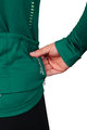 HOLOKOLO Kolesarski dres z dolgimi rokavi zimski - VIBES WINTER - zelena