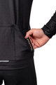 HOLOKOLO Kolesarski dres z dolgimi rokavi zimski - PHANTOM WINTER - črna