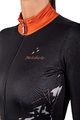 HOLOKOLO Kolesarski dres z dolgimi rokavi zimski - CAMOUFLAGE LADY WNT - rjava/črna