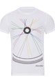 NU. BY HOLOKOLO Kolesarska  majica s kratkimi rokavi - RIDE THIS WAY II. - bela