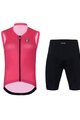 HOLOKOLO majica brez rokavov in kratke hlače - PURE LADY - rožnata/črna