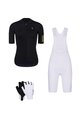 RIVANELLE Kolesarski mega set - VICTORIOUS - črna/bela