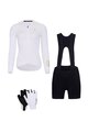 RIVANELLE Kolesarski mega set - VICTORIOUS - bela/črna
