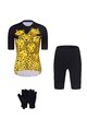 RIVANELLE Kolesarski mega set - CHEETAH II - črna/rumena