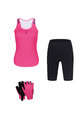 RIVANELLE Kolesarski mega set - SPARK - rožnata/črna