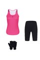 RIVANELLE Kolesarski mega set - SPARK - rožnata/črna